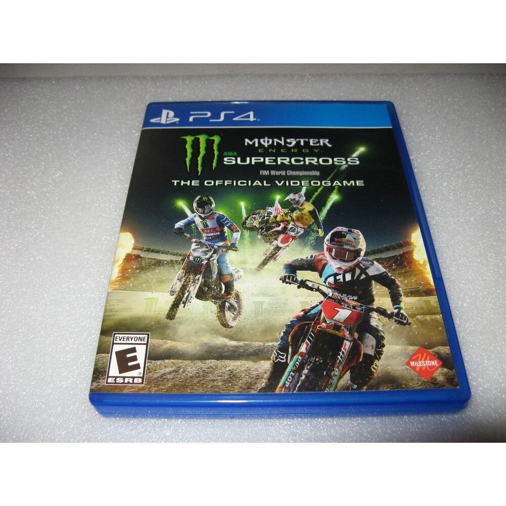 Monster Energy Supercross: The Official Videogame (Sony PlayStation 4, 2018) PS4